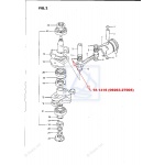 Łożysko korbowodu Suzuki DT35 DT40 DT55 DT65 Sierra 18-1416