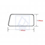 Luk klapa inspekcyjna pokrywa 460 x 510 196346