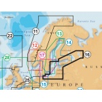 Mapa elektroniczna Navionics XL3 Platinum+ karta CF