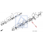Nakrętka spodziny HONDA BF40 BF50  41109-ZV5-000