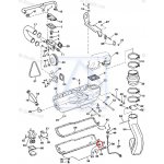 O-ring Johnson Evinrude 9.9~25KM OMC Cobra 3.0L~5.8L 0303067