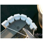 Ochraniacz Majoni Multifender 60 x 30 x 8cm niebieski