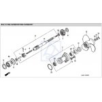 O-ring obudowy łożyska Honda BF9,9A BF15B  91351-ZV4-004