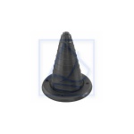 Osłona gumowa kabli cięgien90 x 100mm - czarna