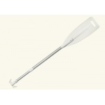 Pagaj bosak aluminiowy teleskopowy 104-160 cm biały 