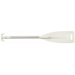 Pagaj bosak aluminiowy teleskopowy 104-160 cm biały 