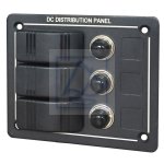 Panel Tablica 3 przełączniki 12V 50752-3