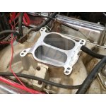  Płyta adapter gaźnik Mercruiser 4BBL aluminium 