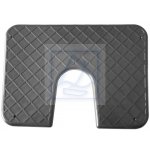 Płyta pawężowa PCV pod silnik wcięta 300 x 220 mm - szara