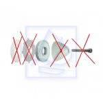 Podkładka śruby Volvo Penta AQ200 AQ290  854047 23280865