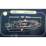 Pokrowiec na łódź 488~564 x 239cm