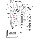 Pokrywka pompy paliwa Johnson Evinrude 335335