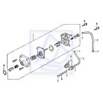 Pompa paliwa Honda BF5  16700-ZV1-305 16700ZV1035