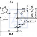 Pompa wody Volvo Penta MD1 MD2 MD5 MD6 MD7 MD11 zamiennik ST114
