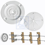 Osłona gumowa płaska z przecięciem śr. 70 mm