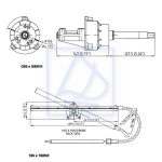 Sterociąg listwowy TM-86 ULTRAFLEX 15FT 4,57m