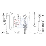 Przelotka gumowa Honda BF40 BF50 1997~ 24313-ZV5-000 