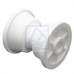Rolka dziobowa prowadnica liny Nylon 54x62