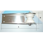 Prowadnica liny kotwicznej SS 200 x 54 mm