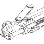 Siłownik hydrauliczny zaburtowy Ultraflex UC128-OBF/1 max.300KM 