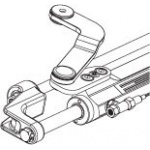 Siłownik hydrauliczny zaburtowy Ultraflex UC128-OBF/2  ~300KM 