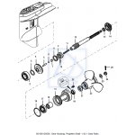 Simering wałka śrubowego Mercury F30 Tohatsu M30 MFS30 346-60111-0