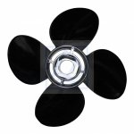 Śruba alu BS.Pro 4 płaty 13-3/8x15 z piastą do wyboru