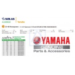 Śruba Amita 3 HONDA YAMAHA 25 do 60 HP 11-3/8 x12