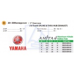 Śruba Yamaha Mariner 20-30KM 10-wpust 10x15