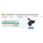 Śruba AMITA3 Yamaha 6-9.8KM Parsun 7-wpust 8,5x 9