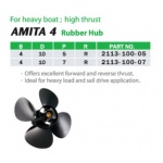 Śruba alu AMITA4 Johnson Evinrude 13-wpust 10x5 HighThrust 