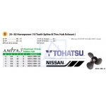 Śruba Tohatsu Honda Mercury 25-30KM 10-wpust 9,9x12