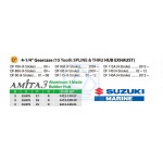 Śruba Amita3 SUZUKI DF70AV BF90 DF140A  15-wpust 13,9x21