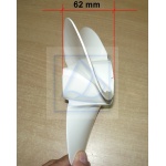 Śruba napędowa aluminiowa YAMAHA 3x9,25x10,75 D na klin