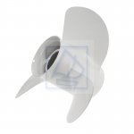 Śruba PLS aluminiowa Suzuki Yamaha 15-wpust 13-1/4x17  biała