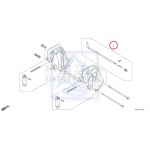 Sworzeń regulacji trymu HONDA BF4 BF5 BF6  50340ZV1000