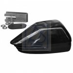 Sygnał dźwiękowy jednotonowy PVC 12V czarny