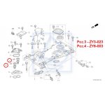 Termostat Honda BF80 BF90d BF100A BF135A4 BF150 19300-ZY6-003