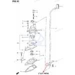 Tulejka pompy wody Suzuki DT3.5-DT8, DF4-DF6, DF4A-DF6A