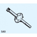 Uchwyt złącze kulowe mocujące sterociąg Ultraflex S40 31917G