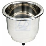 Uchwyt na kubek lub do napojów stal nierdzewna. Średnica - 3 3/4"