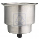 Uchwyt na kubek lub do napojów stal nierdzewna. Średnica - 3 3/4"