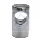 Uchwyt relingu przelotowy na rurę 25 mm