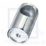 Uchwyt relingu przelotowy na rurę 25 mm