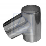 Uchwyt relingu trójnik 60 stopni na rurę 25 mm