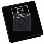 Uchwyt rozkładany do napojów z PVC - czarny. Wymiary: 100x95 mm.