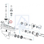 Uszczelka kostka OMC Volvo Penta SX-C 3854595