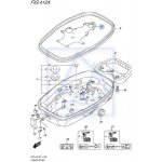 Uszczelka pod silnik Suzuki DF4 DF5 Johnson 4M 4T 1999-2016  61126-91J01