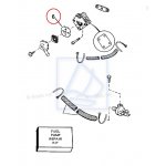 Uszczelka pompki paliwa JOHNSON EVINRUDE 2,5-25KM 1975-2005  0338876