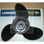 Śruba nierdzewna 3 płatowa oryginalna Johnson Evinrude 90-300KM 3 x 15" x 17" - Używana 